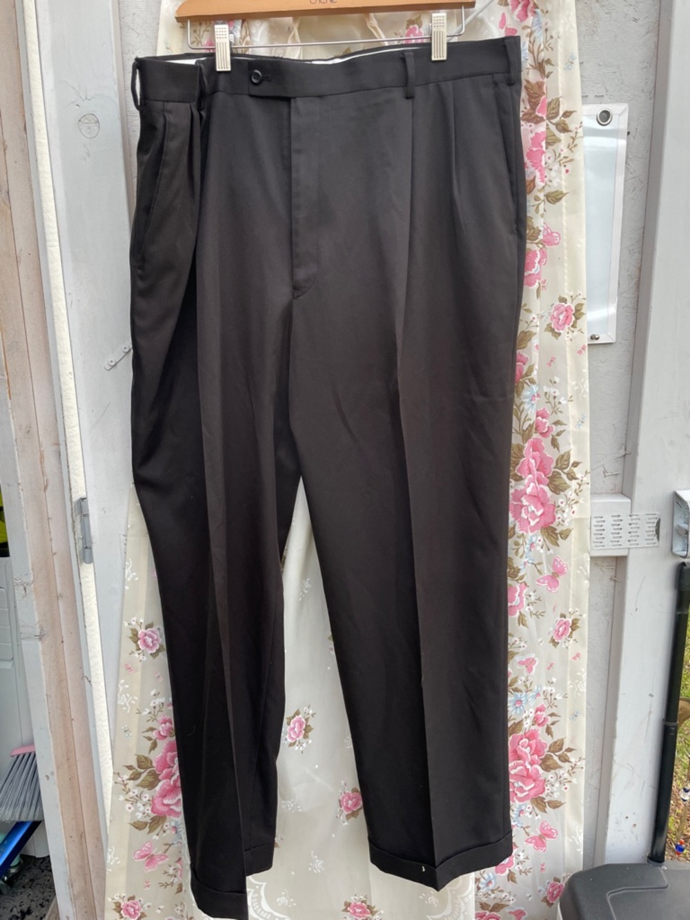 Classic Black Men's Dress Pants